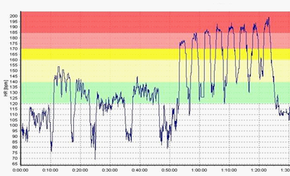 The physiological response to standardized training set – V.S. – 23.10.2014 – Blood Lactate Concentration: 10.5mM